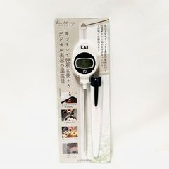 貝印 KAI 温度計 Kai House Select デジタル 温度が見やすい ブラック DH7312