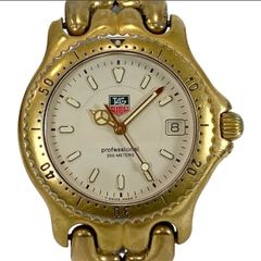 TAG HEUER タグホイヤー WG1230-K0 セル GP アイボリー文字盤 クオーツ ボーイズ腕時計