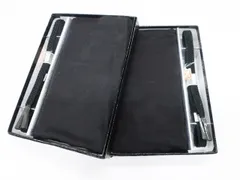 【着物】和装小物　帯締め帯揚げセット　喪服用　夏冬セット　箱付き　24w-8573