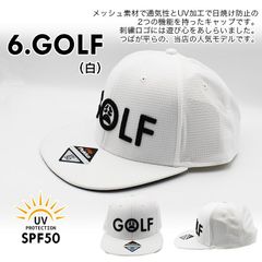 ゴルフキャップ Pukka オリジナル ＃6 GOLFデザイン ゴルフウェア ゴルフ ラウンド用品