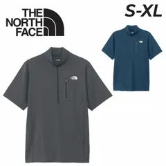 ザ・ノース・フェイス 半袖シャツ メンズ THE NORTH FACE フラッシュドライスリーディージップアップ ウェア 抗菌防臭 速乾 UVカット 男性 トップス Tシャツ  ハイキング キャンプ メンズウェア/NT12202