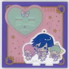 【中古】雑貨 リトルツインスターズ＆一ノ瀬トキヤ スタンド付きアクリルキーホルダー Happy Smiling Stage ちびキャラver. 「サンリオキャラクターズ×うたの☆プリンスさまっ♪ Shining Live Happy Smiling Stage