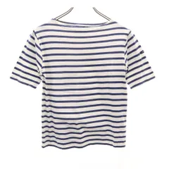 セントジェームス ボーダー柄 半袖 Tシャツ ホワイト SAINT JAMES レディース 古着 【240503】 メール便可