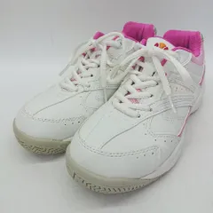 ◇ Θ ellesse エレッセ 配色 スニーカーシューズ サイズ ホワイト ピンク系 レディース E  【1507080009477】のサムネイル