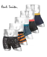 ポールスミス ボクサーパンツ メンズ セット 5枚 前閉じ 下着 paulsmith ps ローライズ s m l xl ラビットマルチセット 正規品 新品 男性 509747