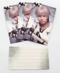【中古】紙製品 岡宮来夢(鶴丸国永) ミニメッセージカードセット 「DMMスクラッチ! ミュージカル『刀剣乱舞』 ～陸奥一蓮～」 E-4賞