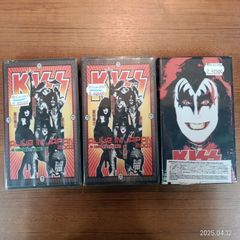 ★未開封/KISS 3点セット◇IN CONCERT 3.12.2003/3.13.2003 / Columbus, OHIO, Georgia Civic Center 1997 (VHS)