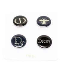 美品 ディオール ピンバッジ ノベルティ ロゴ 4点セット レディース Dior