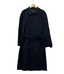 LANVIN シルクステンカラーコート BLACK