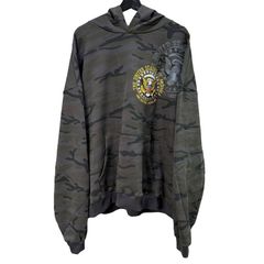 P.O.S CAMO EMBROIDERY HOODIE
