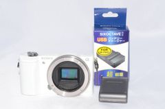 【訳アリ】sony(ソニー) α5000 ホワイト ボディ