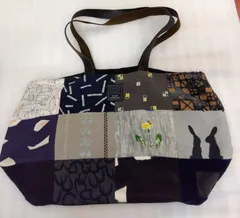 【sale】パッチワーク 丸底ショルダーバッグ＊ミナペルホネン【1495】 sale】パッチワーク 丸底ショルダーバッグ＊ミナペルホネン【1495】