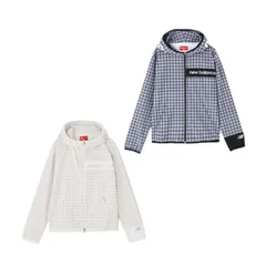 お買得 ニューバランス ゴルフ New balance Golf レディース カルゼ フルジップフーディ 5220502 アウター ジャケット パーカー はおり 撥水 ストレッチ チェック柄