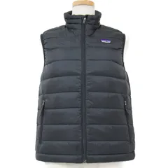 Patagonia パタゴニア ダウンベスト サイズ:BOYS M ブランド 黒 アウター ジャケット ブルゾン ショート ハイネック スタンドカラー ファスナー キルティング ワンポイント アウトドア ブランド カジュアルのサムネイル