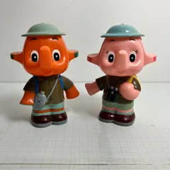サトちゃん、サトコちゃん探検隊ver 4体セット サトちゃん、サトコちゃん。