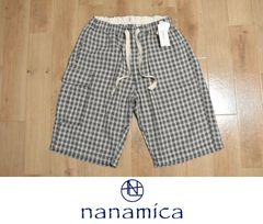 新品 nanamica パラカチェック カーゴショーツ W32 定価2万8600円 SUDS234 ナナミカ