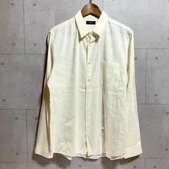 美品】Theory セオリー S リネン100% シャツ 長袖 カーキ680