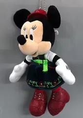 【中古】ぬいぐるみ ミニーマウス (ファンタジーランド・フォレストシアター/グリーン) ぬいぐるみバッジ  「ディズニー」 