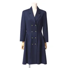 FENDI フェンディ ヴァージンウールシルクコート ヴィンテージvintage FENDI - FENDI ミンク付き チェック ウール コートの通販 by