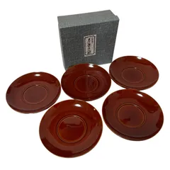 cp41 飛騨高山春慶塗 茶托 湯呑み置き 4.5号サイズ 5枚セット