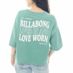 【SALE】2025春夏 新品【BILLABONG/ビラボン】FLAG LOGO LOOSE CROPPED TEE Tシャツ IGN レディース BF013204