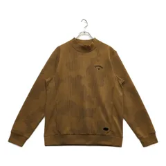 Callaway - coco 未使用品 キャロウェイ Callaway メンズ 長袖シャツ LL ベージュ モックネック カモフラ ドッド 未使用品 メンズ キャロウェイ Callaway 長袖シャツ LL ベージュ