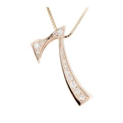 ゆきざき ノンブル No.7 ダイヤモンド ネックレス Mサイズ 0.31ct K18PG(18金 ピンクゴールド) 質屋出品