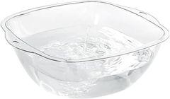 Neutral Zenith 洗面器 透明 湯おけ お風呂 洗濯 掃除 足浴 コンパクト(クリア)のサムネイル