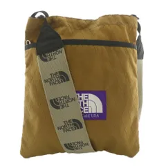 ノースフェイス パープルレーベル THE NORTH FACE PURPLE LABEL X-Pac Shoulder Pocket ショルダーバッグ サコッシュ ナイロン ロゴ 茶色 ブラウン NN7854N /XZ ■GY18