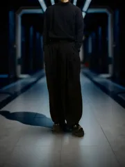 3タック ワイドスラックス