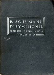 シューマン 交響曲第4番 ニ短調 (スタディスコア/ポケットスコア)輸入楽譜 Schumann IVe Symphonie D minor ウジェル/Heugel 洋書