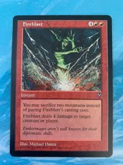 mtg 初版Foil 火炎破/Fireblast》(FNM)英語 en 3枚
