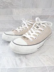 ◇ Θ converse コンバース 1CL129 スニーカー シューズ サイズ24.5cm ベージュ系 メンズ レディース E  【1411070014177】