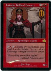 FOIL/MTG/英語版/ケルドの軍監ラトゥーラ/Latulla, Keldon Overseer