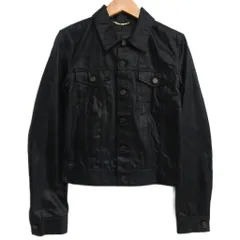 希少 36 イヴサンローラン ショート丈 ジャケット ブルゾン ヴィンテージ 希少 36 イヴサンローラン ショート丈 ジャケット ブルゾン