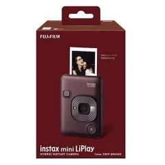 【新品・2営業日で発送】FUJIFILM 富士フイルム FUJIFILM instax mini LiPlay Type-C対応 ディープブロンズ