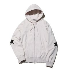 SOPHNET.STAR ELBOW PATCHED ZIP UP SWEAT HOODIE  パーカー  SOPH-220056