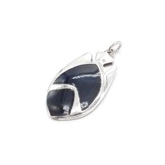 MEKA DENMARK ネックレス ペンダントトップ チャーム ヴィンテージ SILVER シルバー エナメル