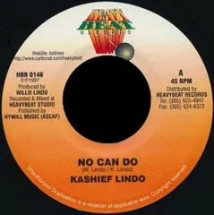 ジャマイカ7” Kashief Lindo No Can Do HBR0146 Heavy Beat /00080