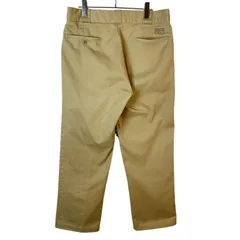 80s90sUSA製Dickiesディッキーズ874ワークパンツカーキベージュツイル生地ロゴタグワンポイントリアルワークウェアストリートアメカジスケーターファッションスケートボードカルチャーvintageヴィンテージ50523