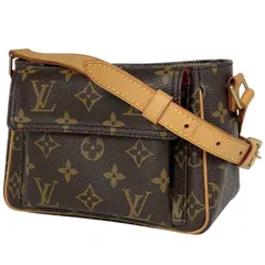 ルイ・ヴィトン Louis Vuitton ヴィバ シテ PM 斜め掛け ポシェット ショルダーバッグ モノグラム ブラウン M51165 レディース 【中古】