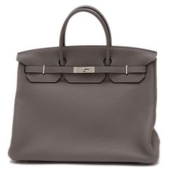 エルメス バーキン40 トゴ グリメイヤー シルバー金具 U刻印