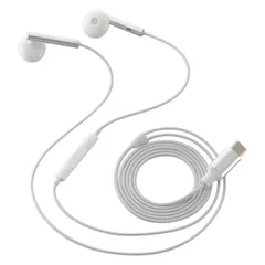 ステレオイヤホン(インナーイヤー型/USB Type-C/DAC機能/ケーブル1.2m/ホワイト) (SMT-HA04-W)