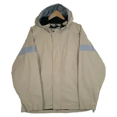 90-00's NIKE ACG ナイキエーシージー STORM FIT OUTER LAYER ナイロン マウンテンパーカー ジップアップジャケット ベージュ Size XXL