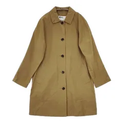 MHL. フード付きコート(ベージュ) エムエイチエル メンズ Mサイズ MHL.（エムエイチエル）の「PROOFED COTTON POPLIN（ステン