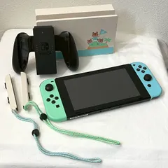 【✨美品・動作品✨】Nintendo Switch HAC-001/あつまれどうぶつの森仕様/スプラトゥーン2ケース付/SHareconnキャリングケース付/動作確認済み/元箱なし/付属品完備/No.2365