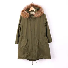 サニーレーベル モッズコート 無地 アウター アーバンリサーチ メンズ ONEサイズ カーキ Sonny Label 【中古】