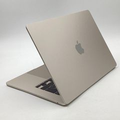 【全額返金保証】【最速発送】Apple MacBook Air 15インチ 2023 Apple M2 16GB SSD 512GB スターライト 98% 美品 動作確認済 充放電43回