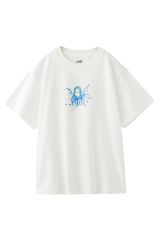 X-girl エックスガール 105252011025 FAIRY FACE S/S TEE Tシャツ WHITE 正規通販 レディース