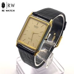 Vintage SEIKO Dolce 角型新電池交換済み 新品ベルトTank - メルカリ